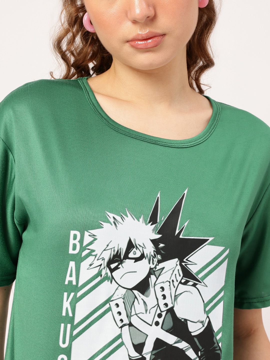 DressBerry Dynamic Design Printed T-shirt