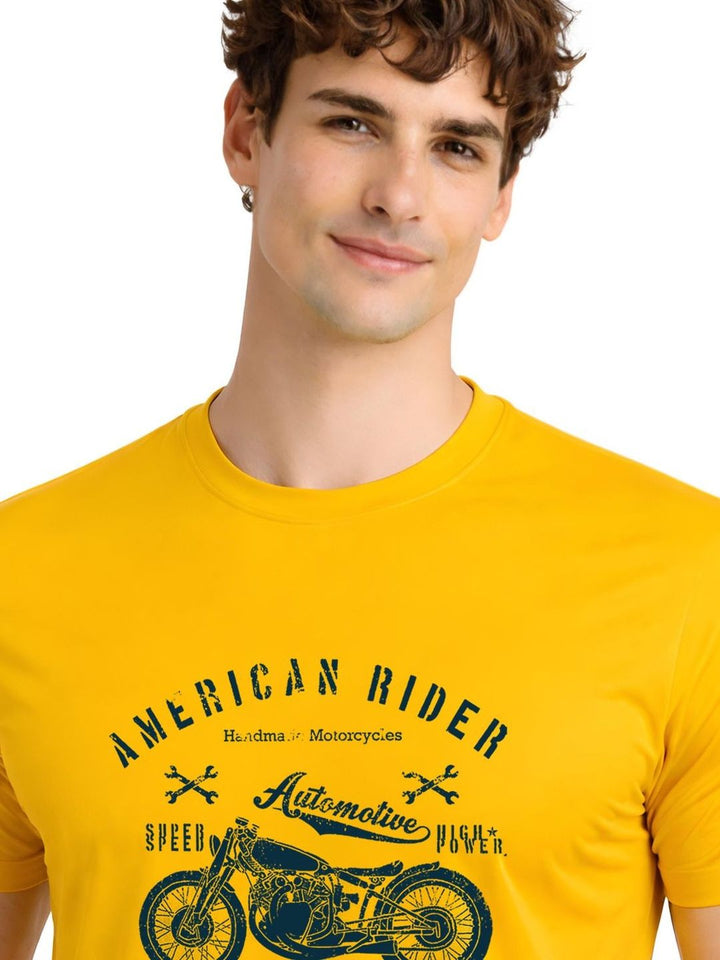 ADRO Men Printed T-shirt