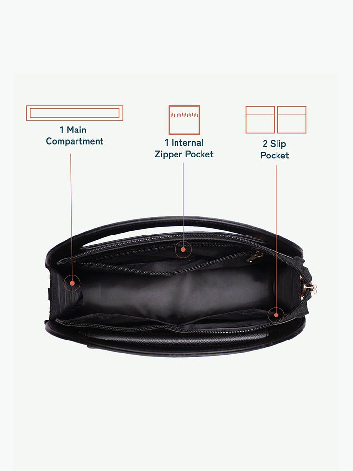 ZOUK Rhea Kapoor Ziya Sling Bag - FloMotif
