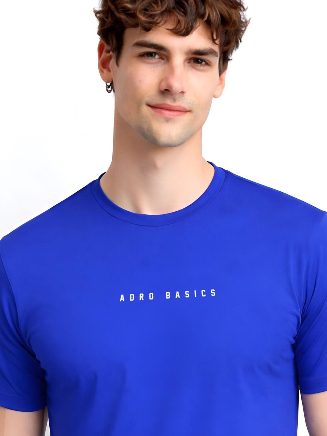 ADRO Men Typography Printed T-shirt