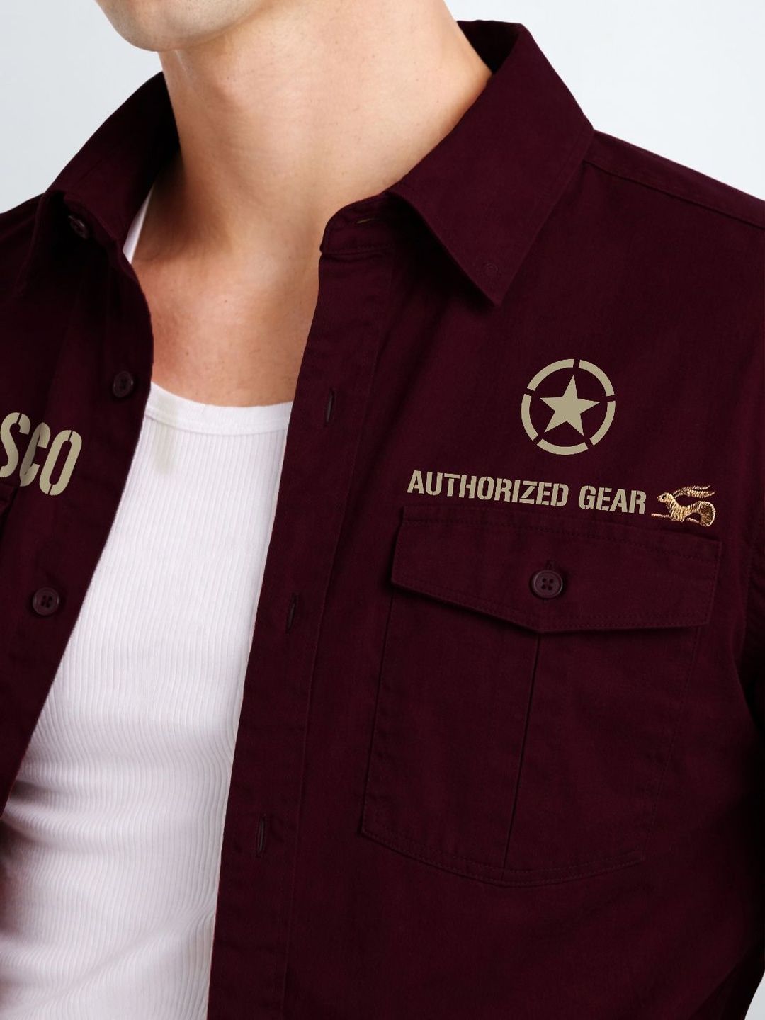 ADRO Men Standard Printed Casual Shirt