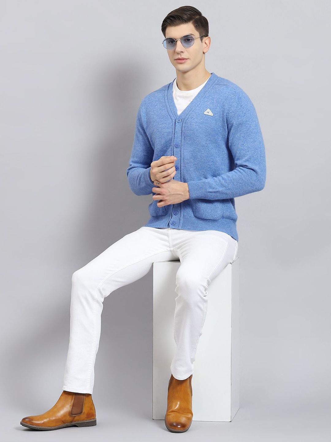 Monte Carlo Men Woollen Cardigan