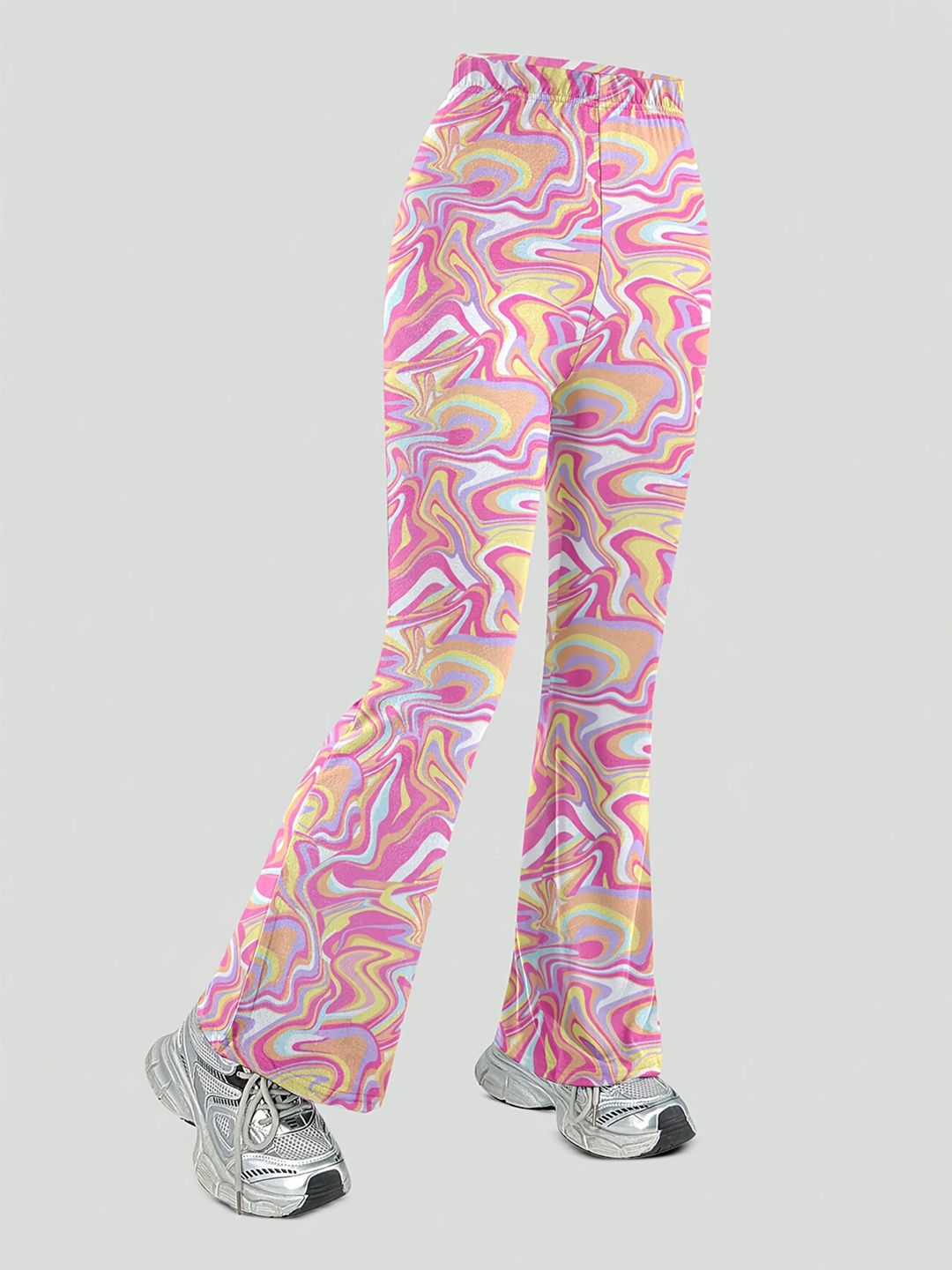 YK Girls Smart Slim Fit Trousers
