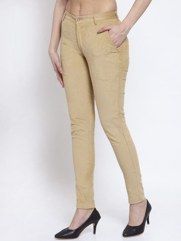 Seluar Cotrise Slim Fit Mid-Rise KLOTTHE