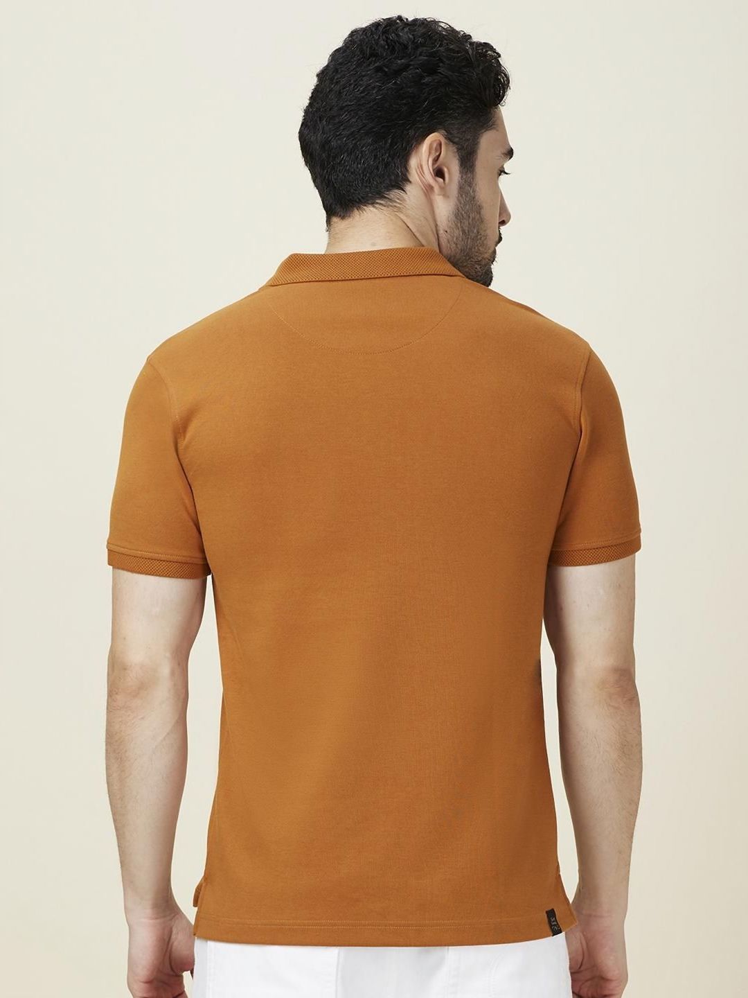 Being Human Men Solid Polo Collar Slim Fit T-shirt