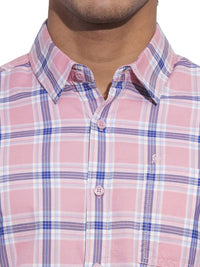 Being Human Men Classic Opaque Checked Casual Shirt