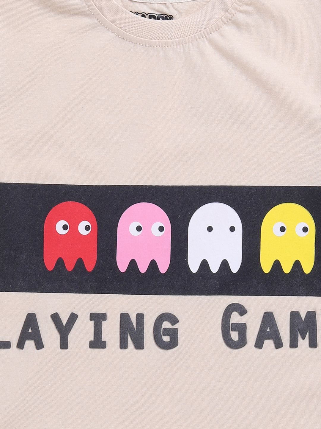 Happy Faces Boys Graphic Printed Pure Cotton T-shirt