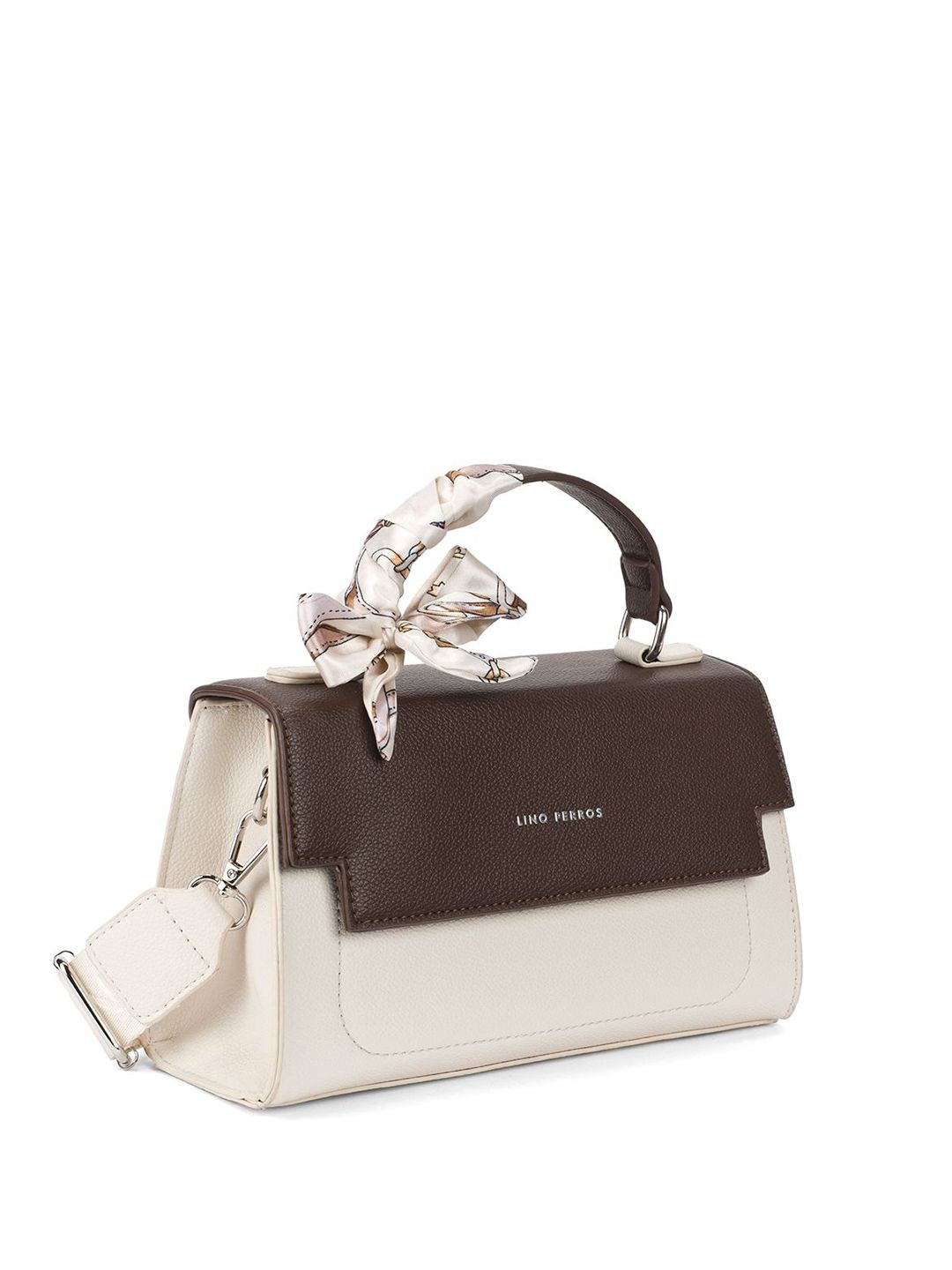 Lino Perros Structured Sling Bag With Bow Detail