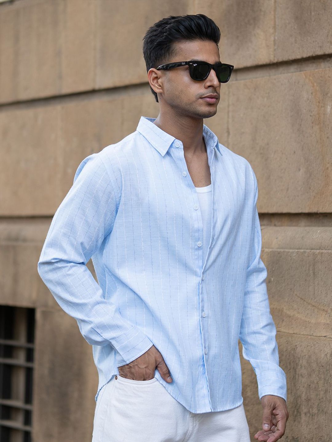 Powerlook Men Opaque Casual Shirt