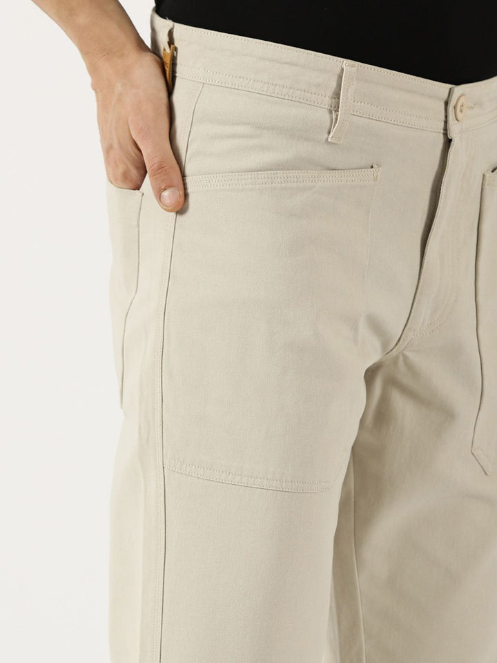 Thomas Scott Men Smart Straight Fit Easy Wash Trousers