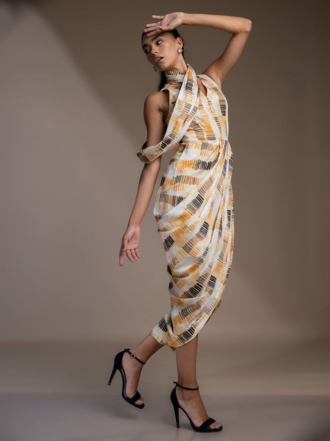 Mamicha Women Printed A-Line Dress