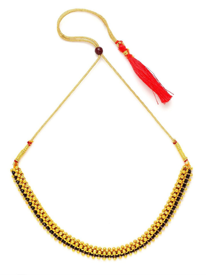 Anouk Gold-Plated Choker Statement Necklace