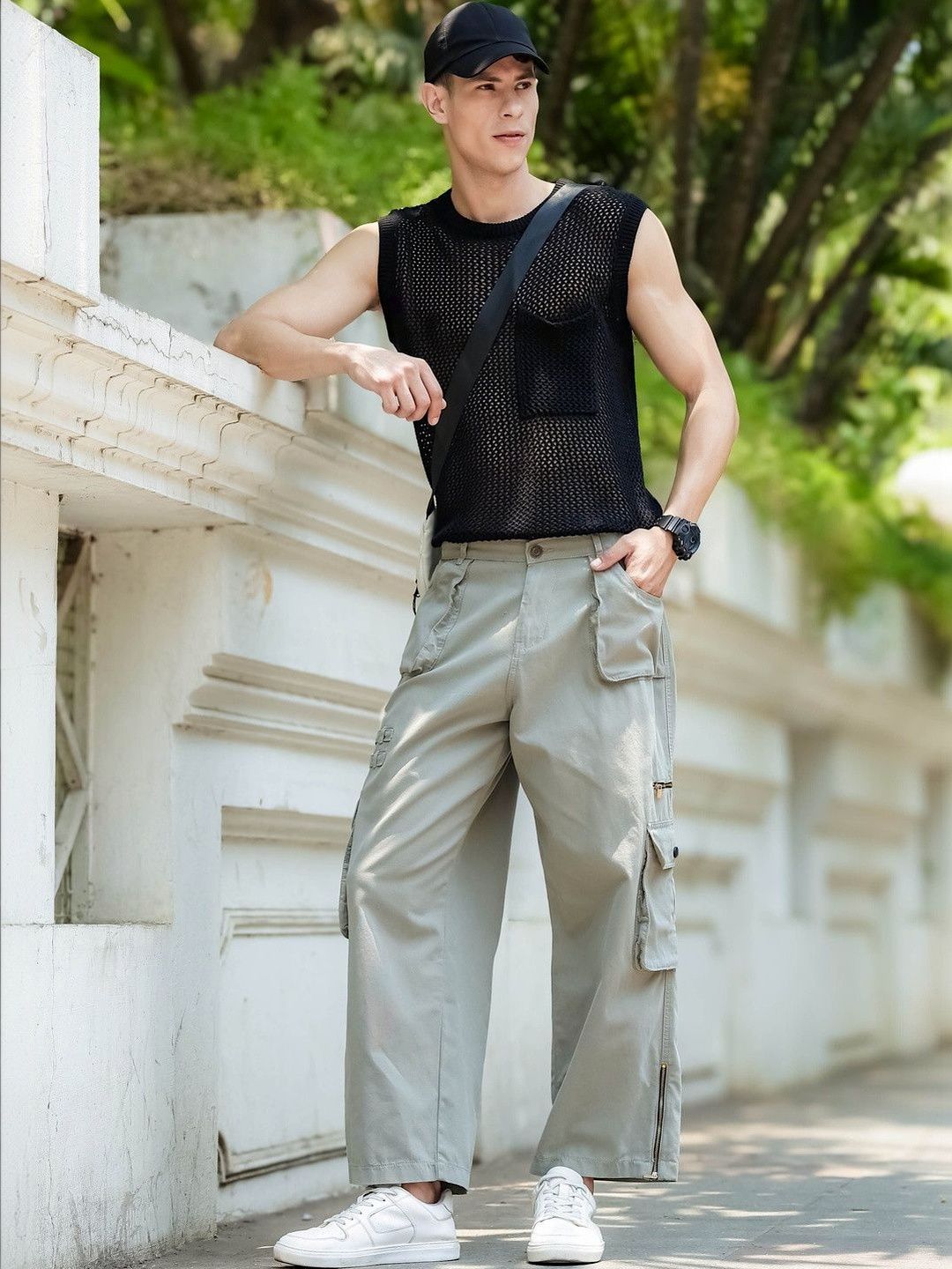 Eszett Men Cargos Trousers