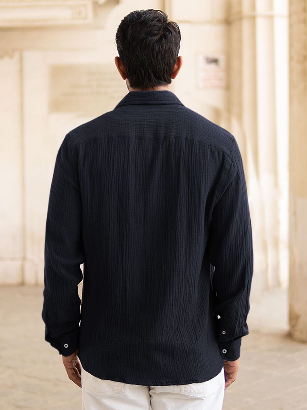 Powerlook Men Opaque Casual Shirt