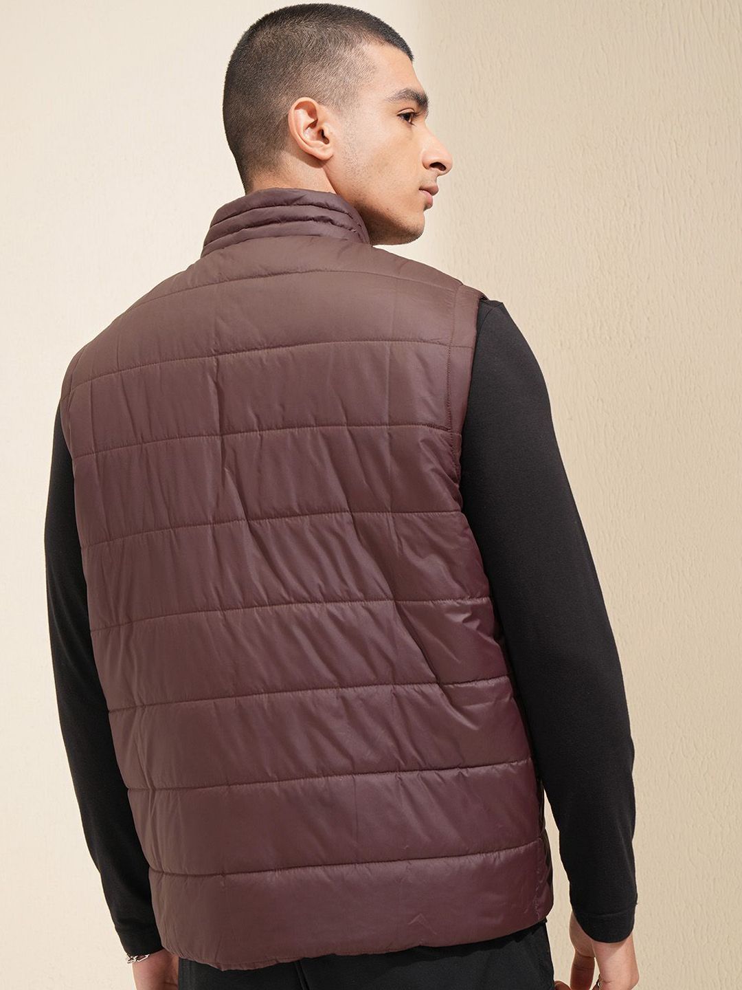Highlander Men Crop Puffer Jacket