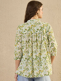 SANSKRUTIHOMES Women Floral Opaque Printed Casual Shirt