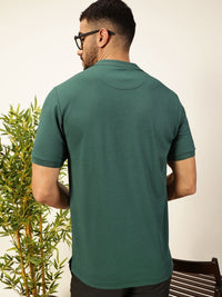 Thomas Scott Men Anti Odour Solid Polo Collar T-shirt
