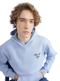 RARE RABBIT Men Printed Hooded Sweatshirt