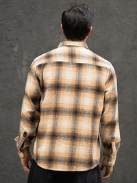 Powerlook Men Opaque Checked Casual Shirt