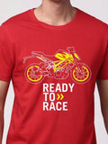ADRO Men Graphic Printed Round Neck Cotton T-shirt