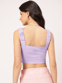 DressBerry Fitted Crop Top