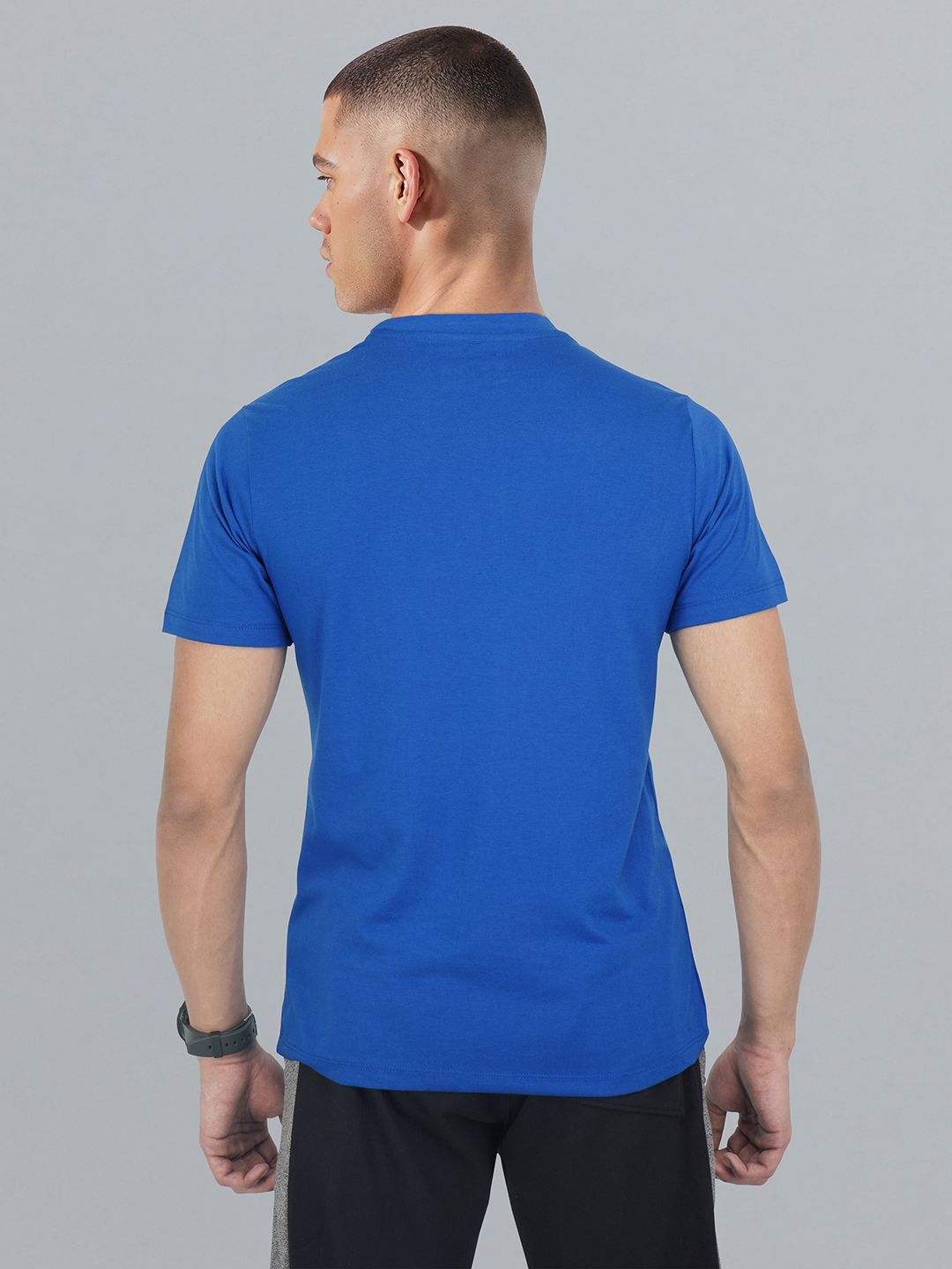 HRX by Hrithik Roshan Regular-Fit Brand Logo Print T-shirt