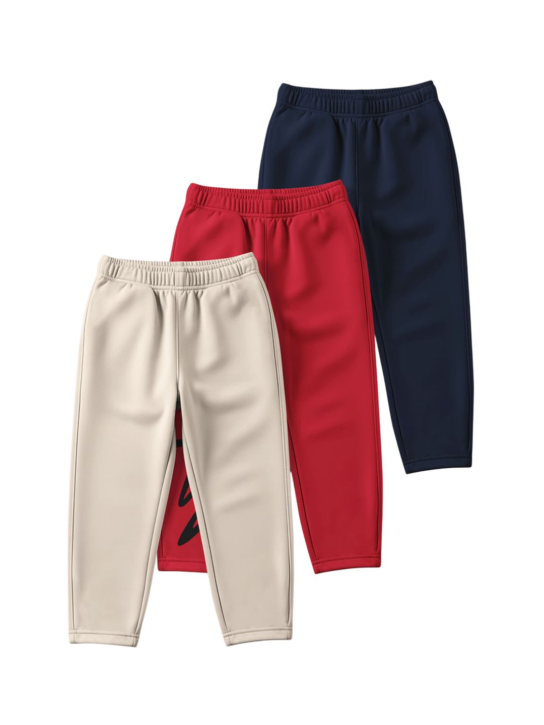 HELLCAT Boys Pack Of 3 Mid-Rise Track Pants
