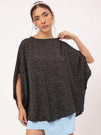 DressBerry Easy Flow Ditsy Polka Batwing Top