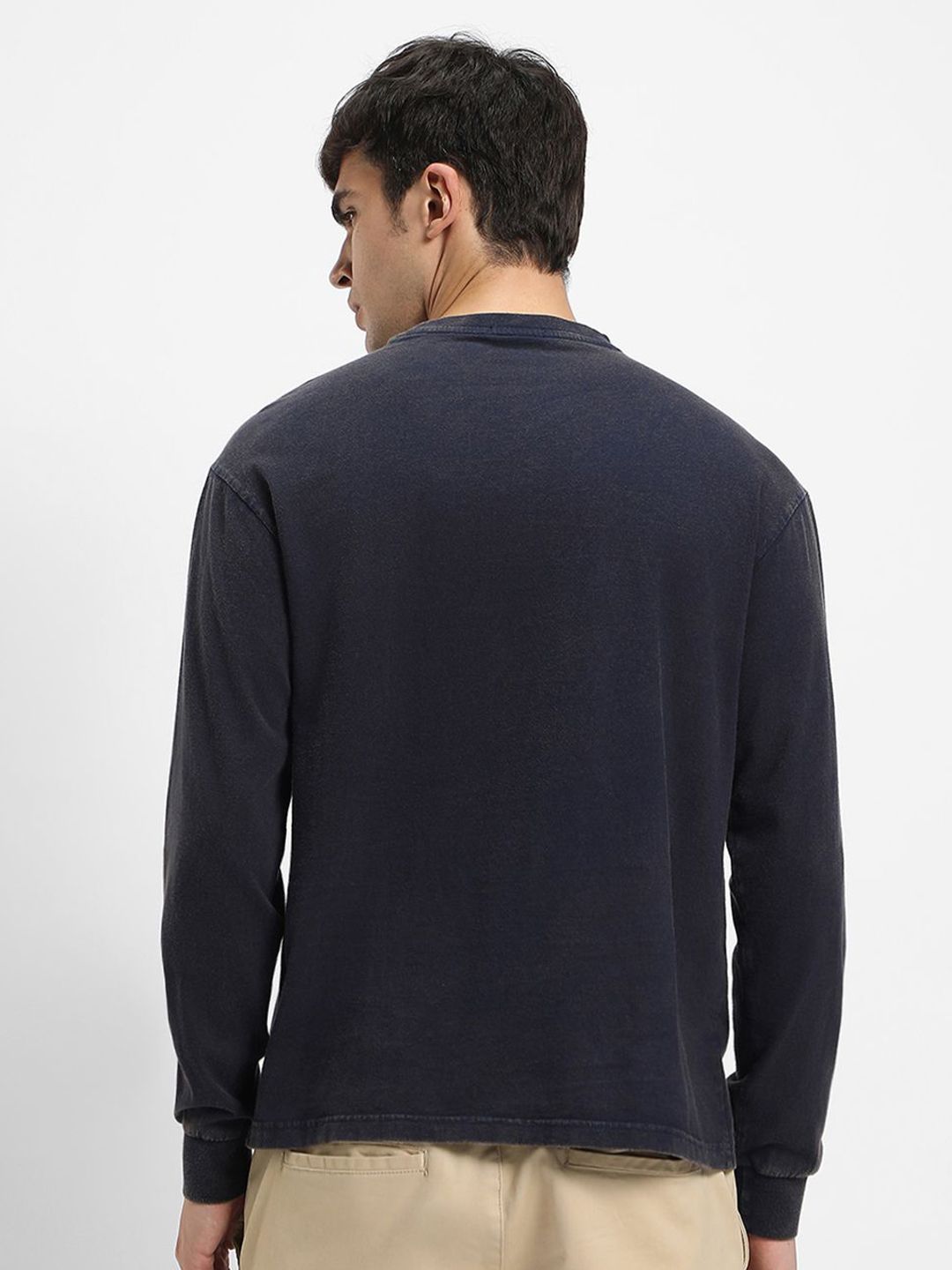 Bewakoof Drop-Shoulder Sleeves Pure Cotton Oversized T-shirt