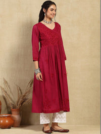 Rumah Wanita Chikankari Kurta Chikankari