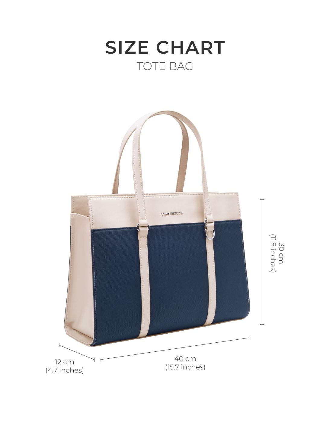 Lino Perros Structured Colorblocked Shoulder Bag With Padded Laptop Sleeve