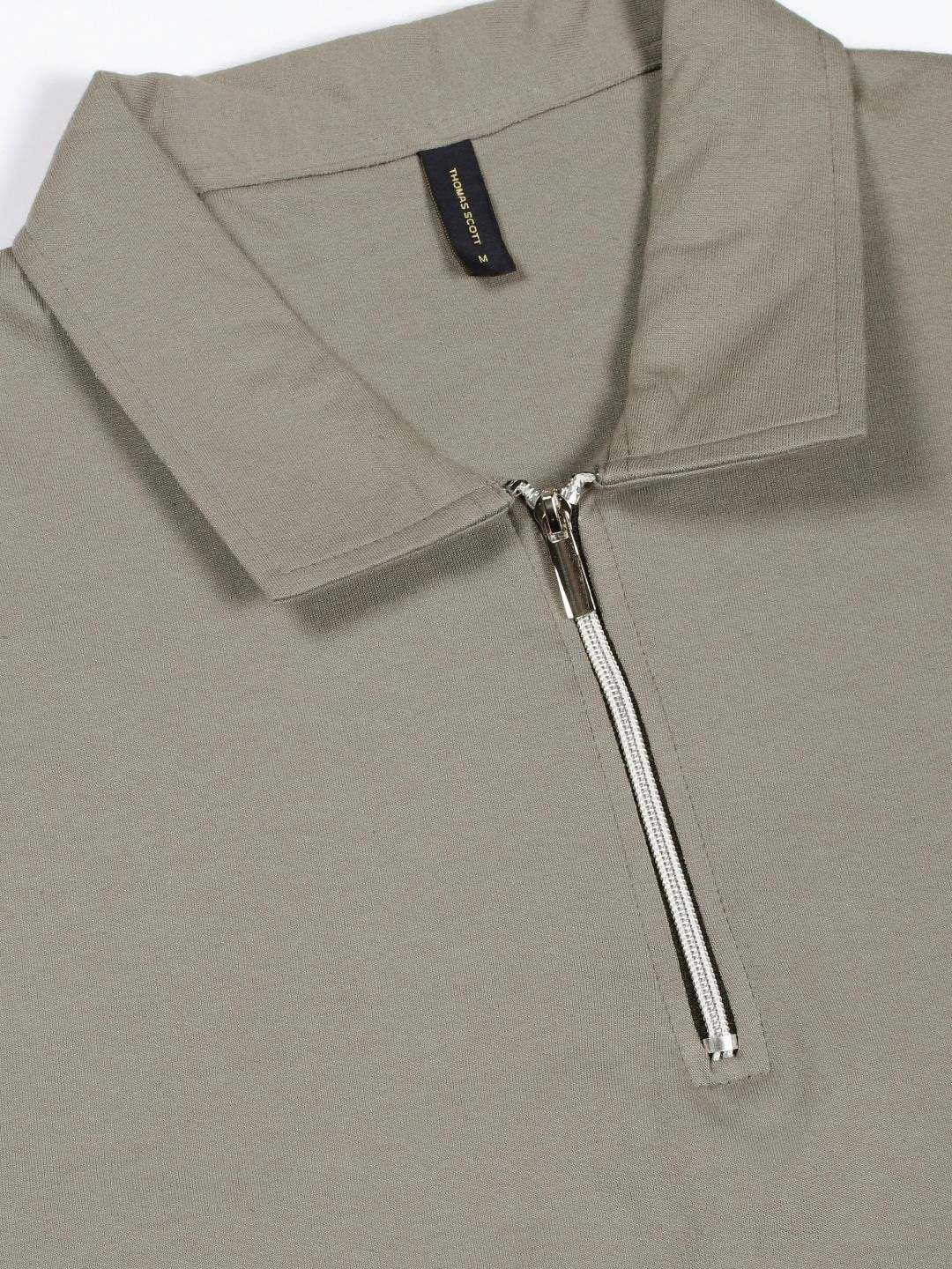 Thomas Scott Men Polo Collar Bio Finish T-shirt