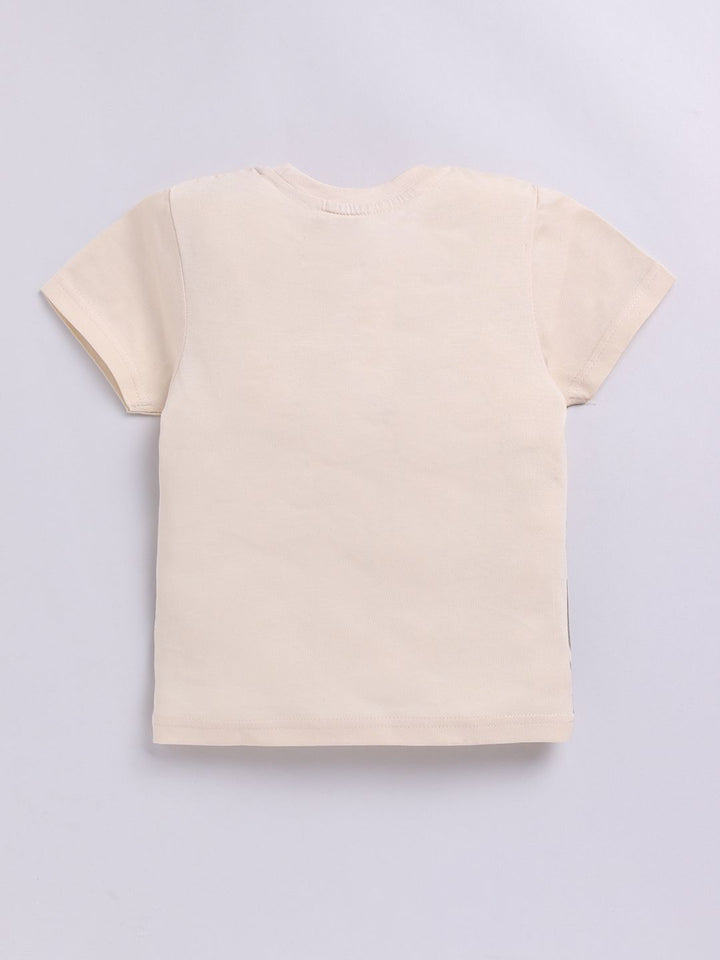 Happy Faces Boys Graphic Printed Pure Cotton T-shirt