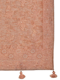 KALINI Women Woven Straight Silk Blend Kurta with Trousers & With Dupatta