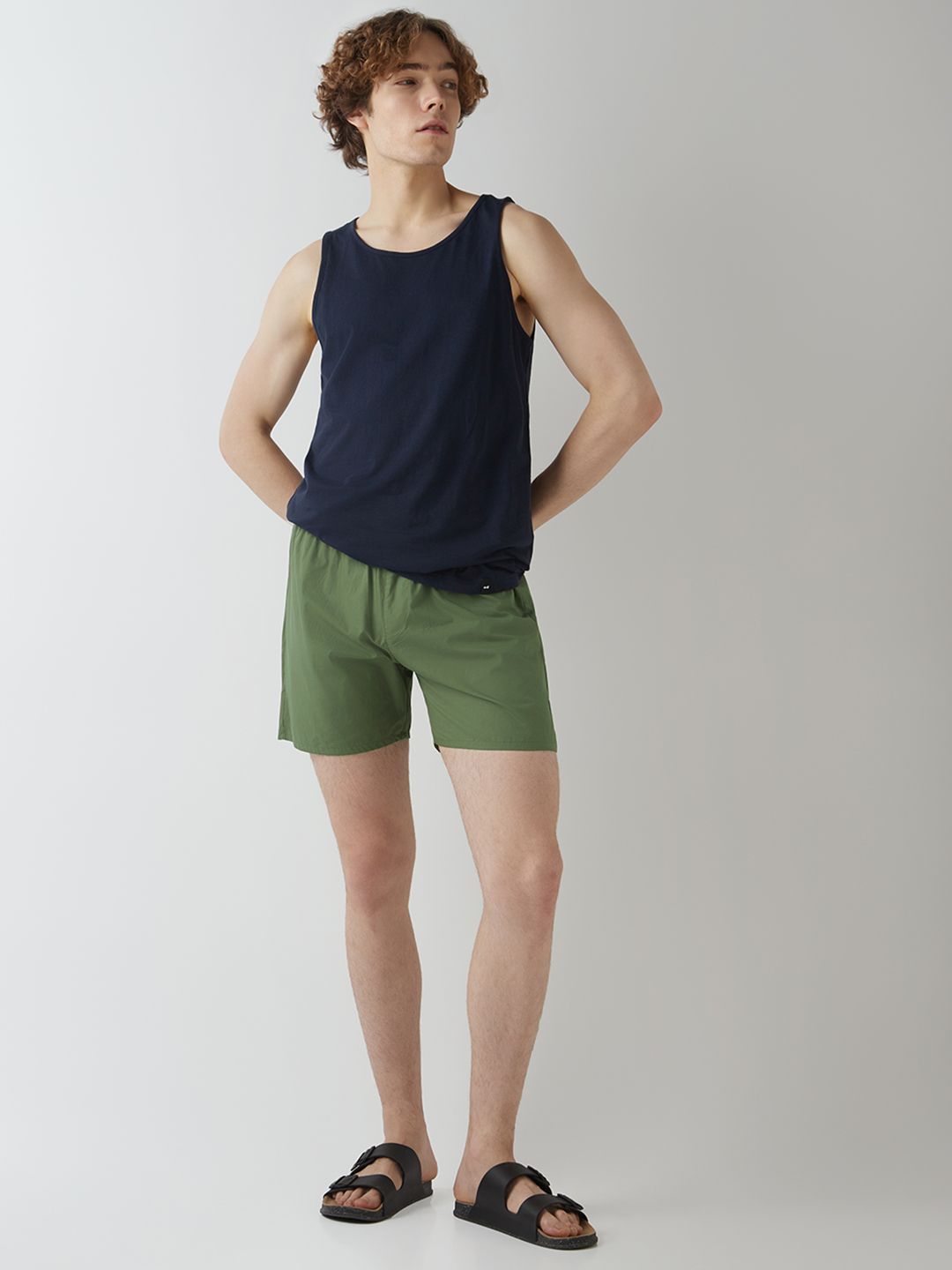 Bewakoof Men Alpha Plain Cotton Boxer 283612