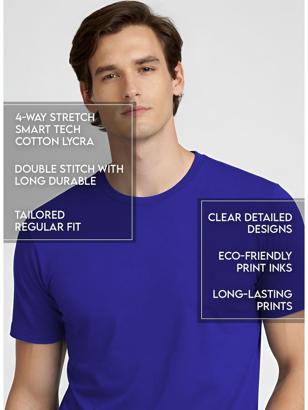 ADRO Men Sports Printed T-shirt