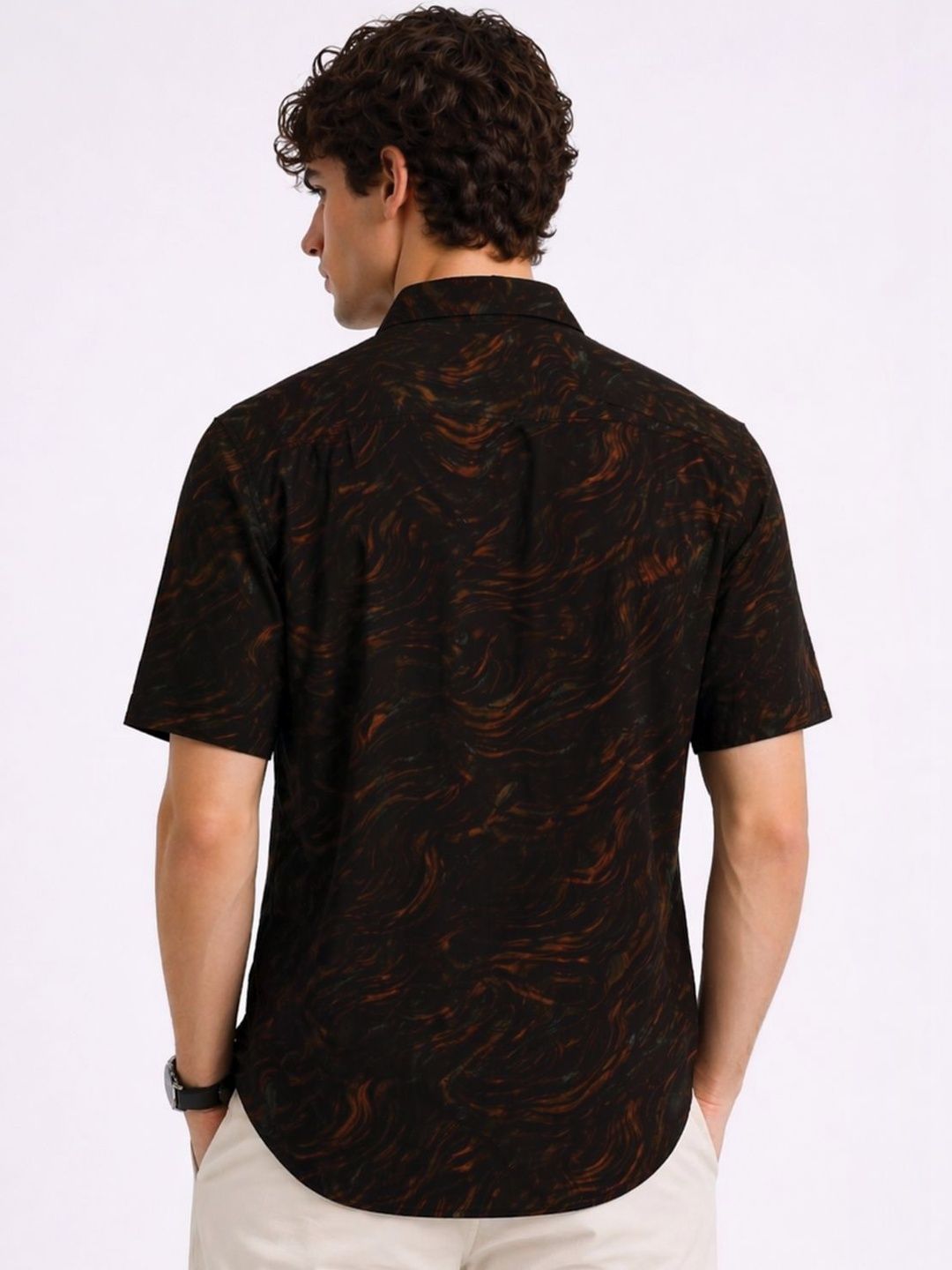 ADRO Men Standard Printed Casual Shirt