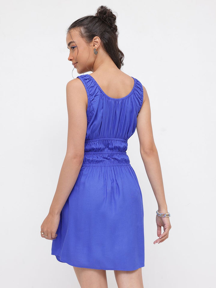 DressBerry Cinched and Chic A-Line Dress