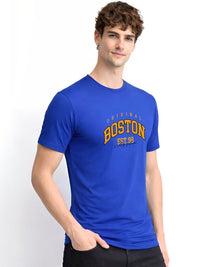 ADRO Men Typography Printed T-shirt