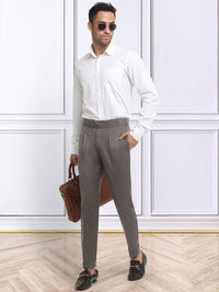 KLOTTHE Seluar Formal Slim Fit Kaya Kapas Lelaki