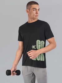 HRX by Hrithik Roshan Men Typography Printed Rapid-Dry Running T-shirt