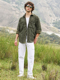 Campus Sutra Men Comfort Opaque Casual Shirt