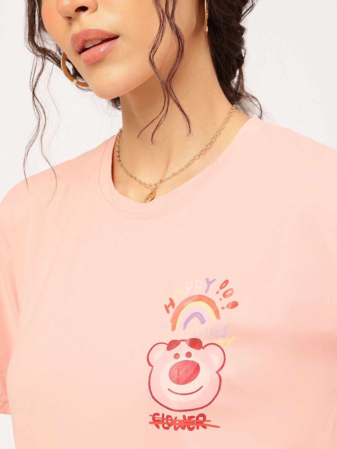 DressBerry Cuddly Classics Sketchy Chic Printed T-shirt