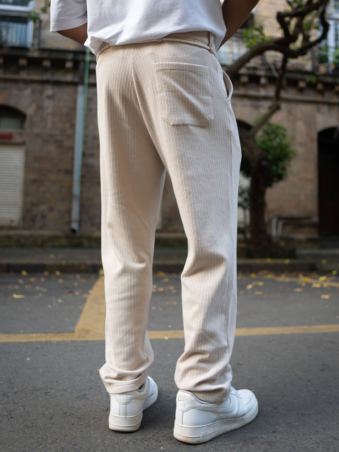 Powerlook Men Relaxed-Fit Trousers