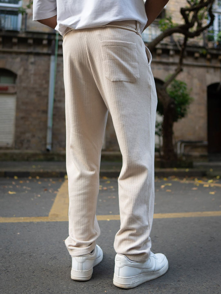 Powerlook Men Relaxed-Fit Trousers