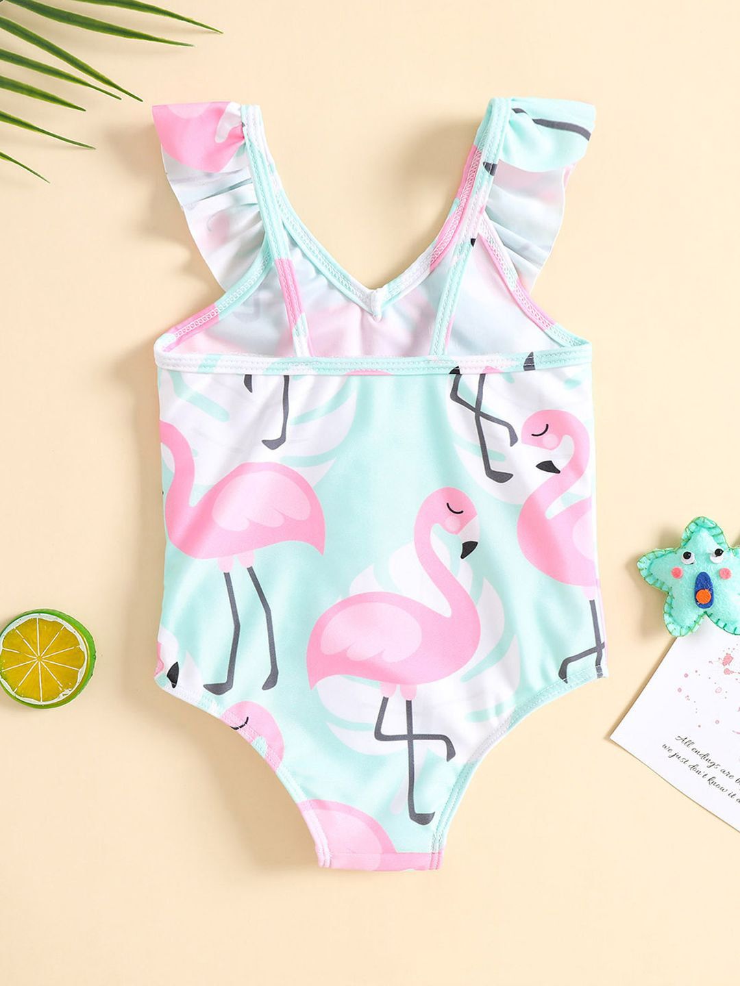 YK Infant Girls Printed Sleeveless Bodysuit