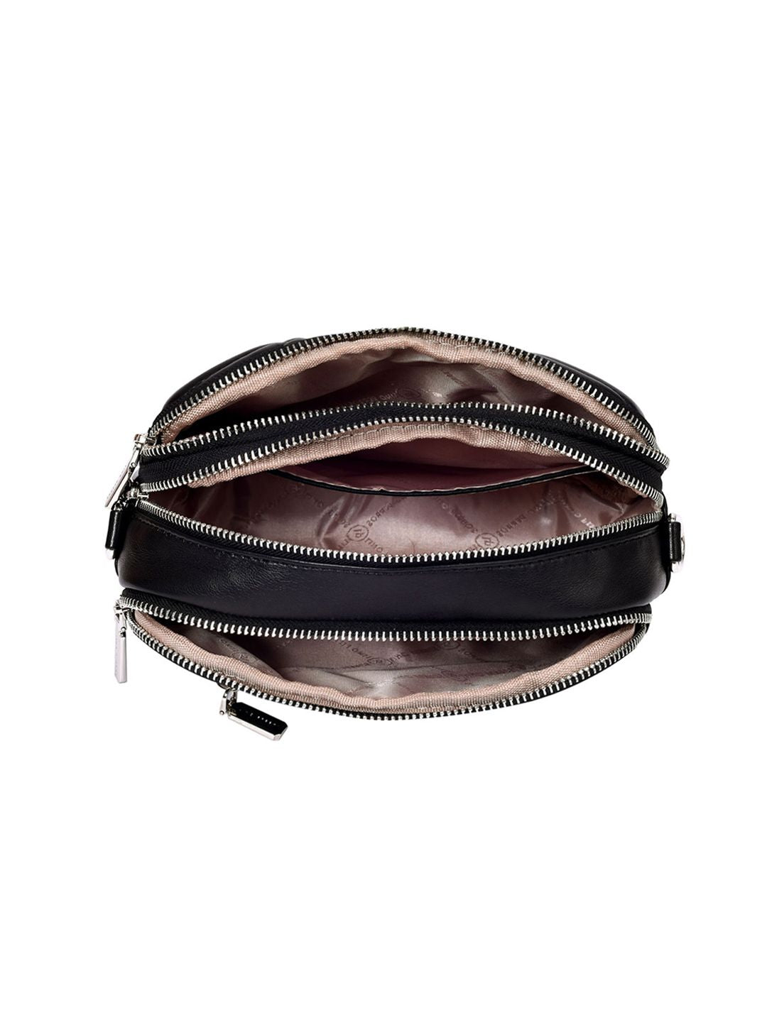 Lino Perros Quilted Structured Sling Bag