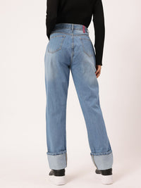 DressBerry Women Casual Comfort Straight Fit Jeans