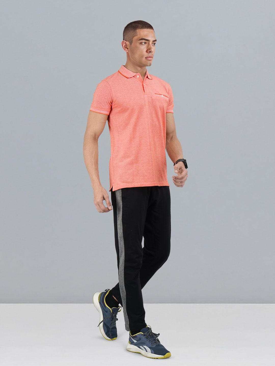 HRX by Hrithik Roshan Men Polo Collar T-shirt
