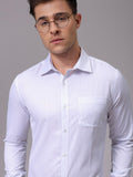 The Indian Garage Co. X Luxe Men Slim Fit Multi Stripes Opaque Striped Formal Shirt